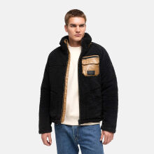 Stone Harbour Sorees Herren Sherpa-Fleece Jacke Schwarz Gr&ouml;&szlig;e S - Gr.S