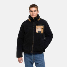 Stone Harbour Sorees Herren Sherpa-Fleece Jacke Schwarz Gr&ouml;&szlig;e M - Gr.M