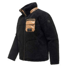 Stone Harbour Sorees Herren Sherpa-Fleece Jacke Schwarz Gr&ouml;&szlig;e L - Gr.L