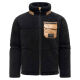 Stone Harbour Sorees Herren Sherpa-Fleece Jacke Schwarz Gr&ouml;&szlig;e XXL - Gr.XXL