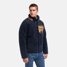 Stone Harbour Sorees Herren Sherpa-Fleece Jacke Navy Gr&ouml;&szlig;e XXL - Gr.XXL