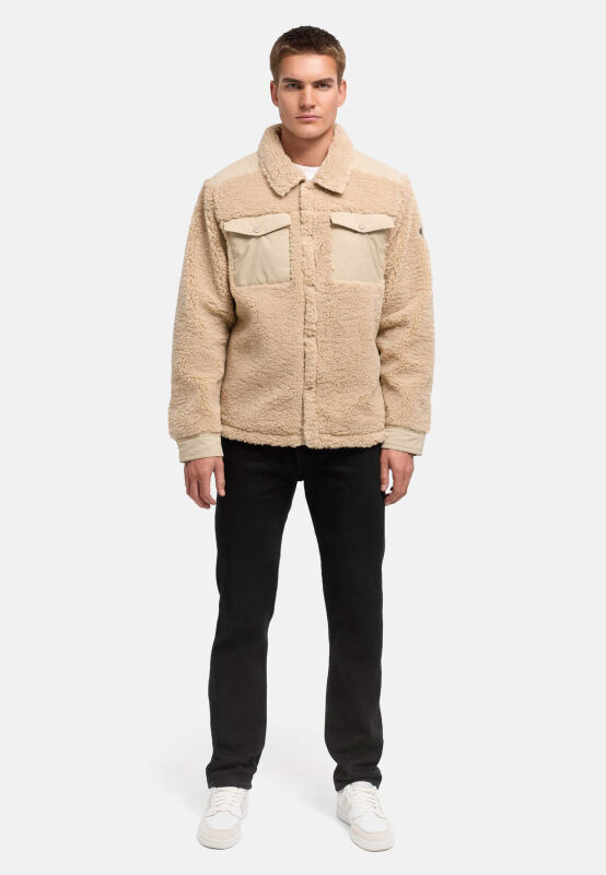 Stone Harbour Taureek Herren Teddy Jacke gef&uuml;ttert