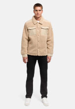 Stone Harbour Taureek Herren Teddy Jacke gefüttert