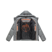 Stone Harbour Kiaan Herren Steppjacke Grey Gr&ouml;&szlig;e XXL - Gr.2XL