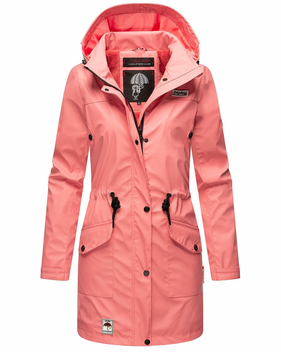 Regenjacke Damen Navahoo Damen Regenparka Deike – Wasserdicht